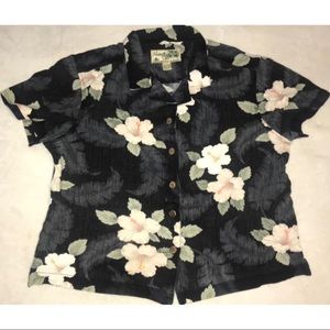 🌺 Havana Jacks Cafe Hawaiian print shirt